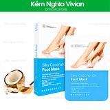  Nạ Dưỡng Ẩm Da Chân Madforcos Silky Coconut Oil - Silky Smooth 