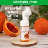  Sữa rửa mặt Gấc tươi Natonic 100ml 