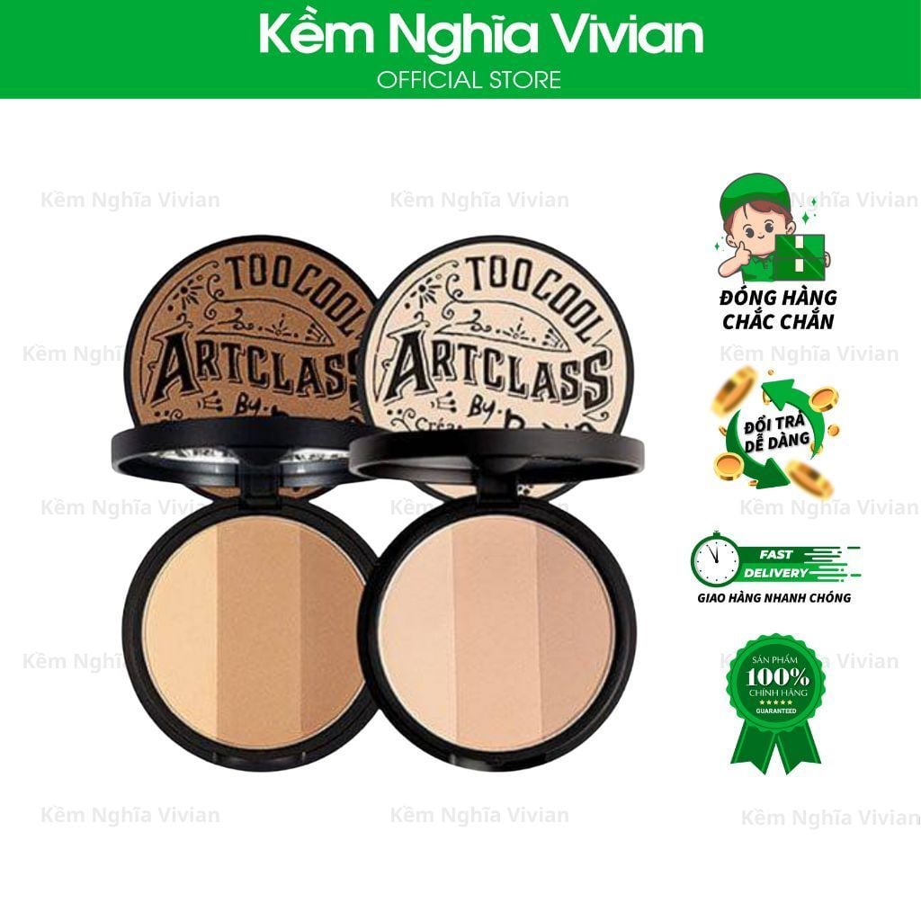  Phấn Tạo Khối Too Cool For School - Neutral, Modern 