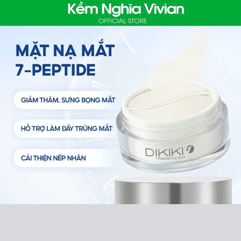  Mặt Nạ Mắt DIKIKI Giảm Quầng Thâm Mắt Mờ Nếp Nhăn Chống Lão Hóa Làm Sáng Da Dưỡng Ẩm Sâu 