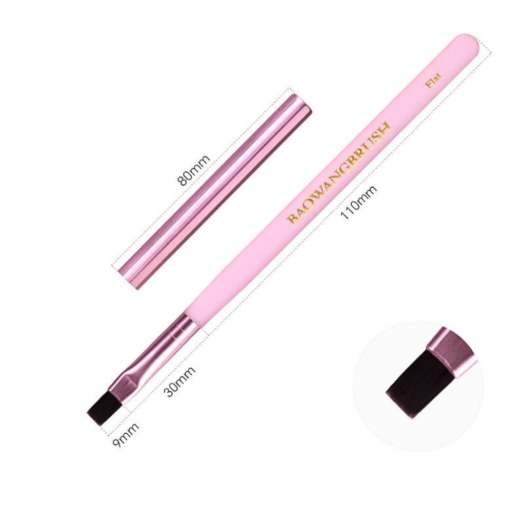  Cọ Đắp Gel Đầu Tròn/Đầu Vuông BW (trái cây) 