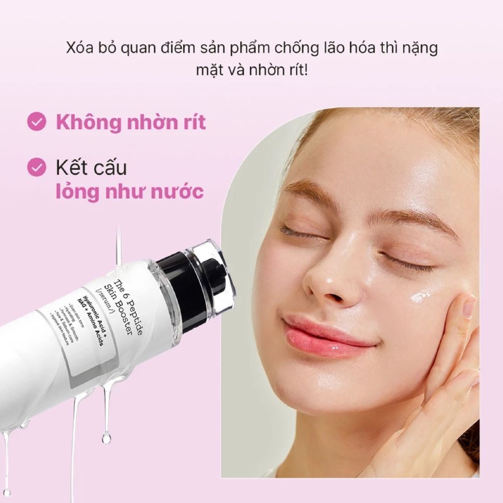  Tinh Chất Tăng Cường Cosrx The 6 Peptide Skin Booster 150ml 