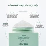  Kem dưỡng 3 tác động cấp ẩm, phục hồi cho da mụn, nhạy cảm Dewdap 50g 