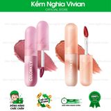  Son Kem Bùn COLORKEY Lip Mud Chất Son Mềm Mịn Che Vân Môi Tốt, Màu Sắc Thời Thượng 2g 