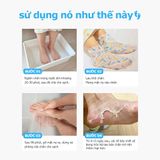  Nạ Dưỡng Ẩm Da Chân Madforcos Silky Coconut Oil - Silky Smooth 