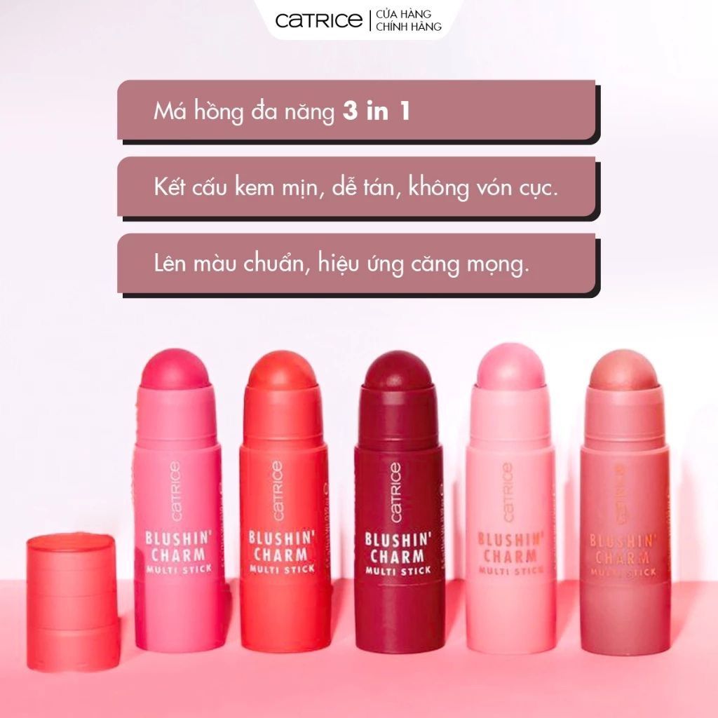  Má hồng dạng thỏi Catrice 