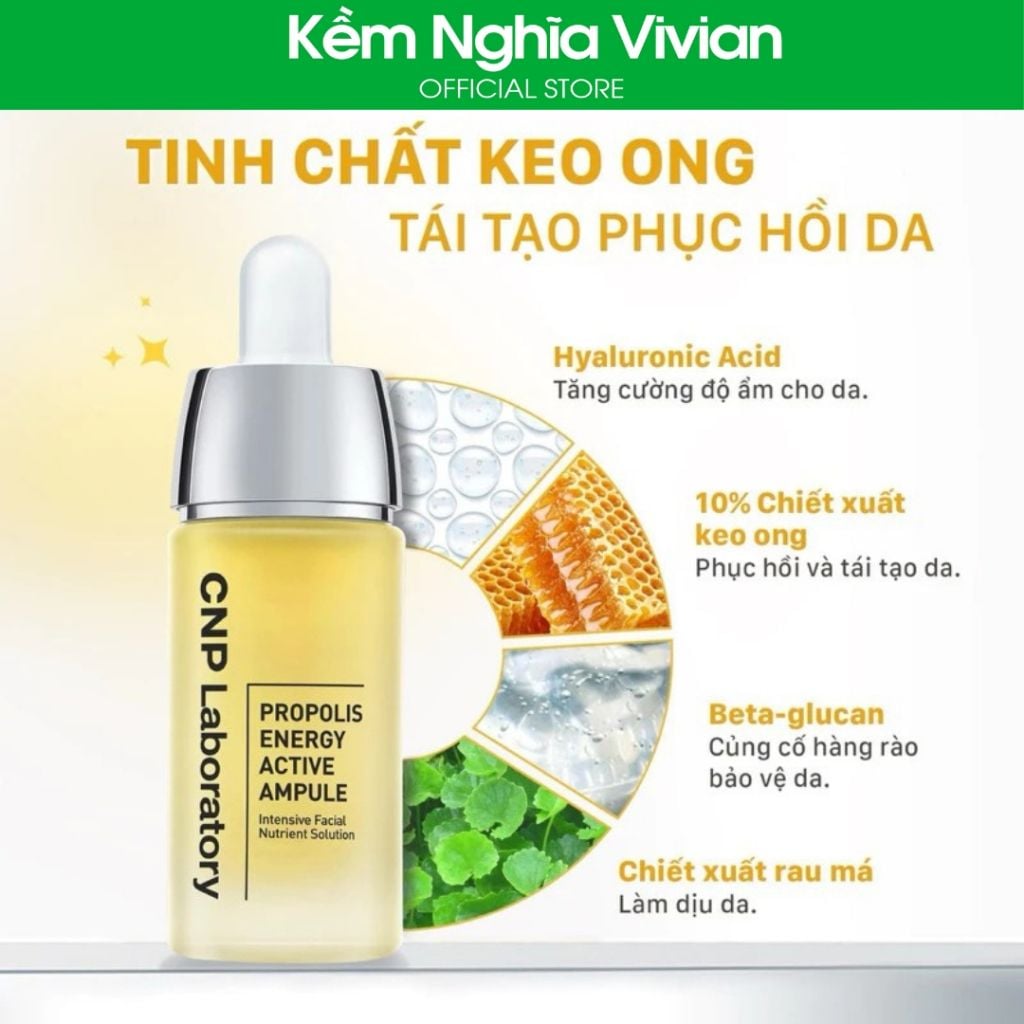  Tinh chất keo ong tái tạo phục hồi da CNP Laboratory 15ml (MP9613) 