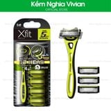  Dụng cụ cạo râu 5 lưỡi kép thân nhựa KAI (GA0041) #01307 