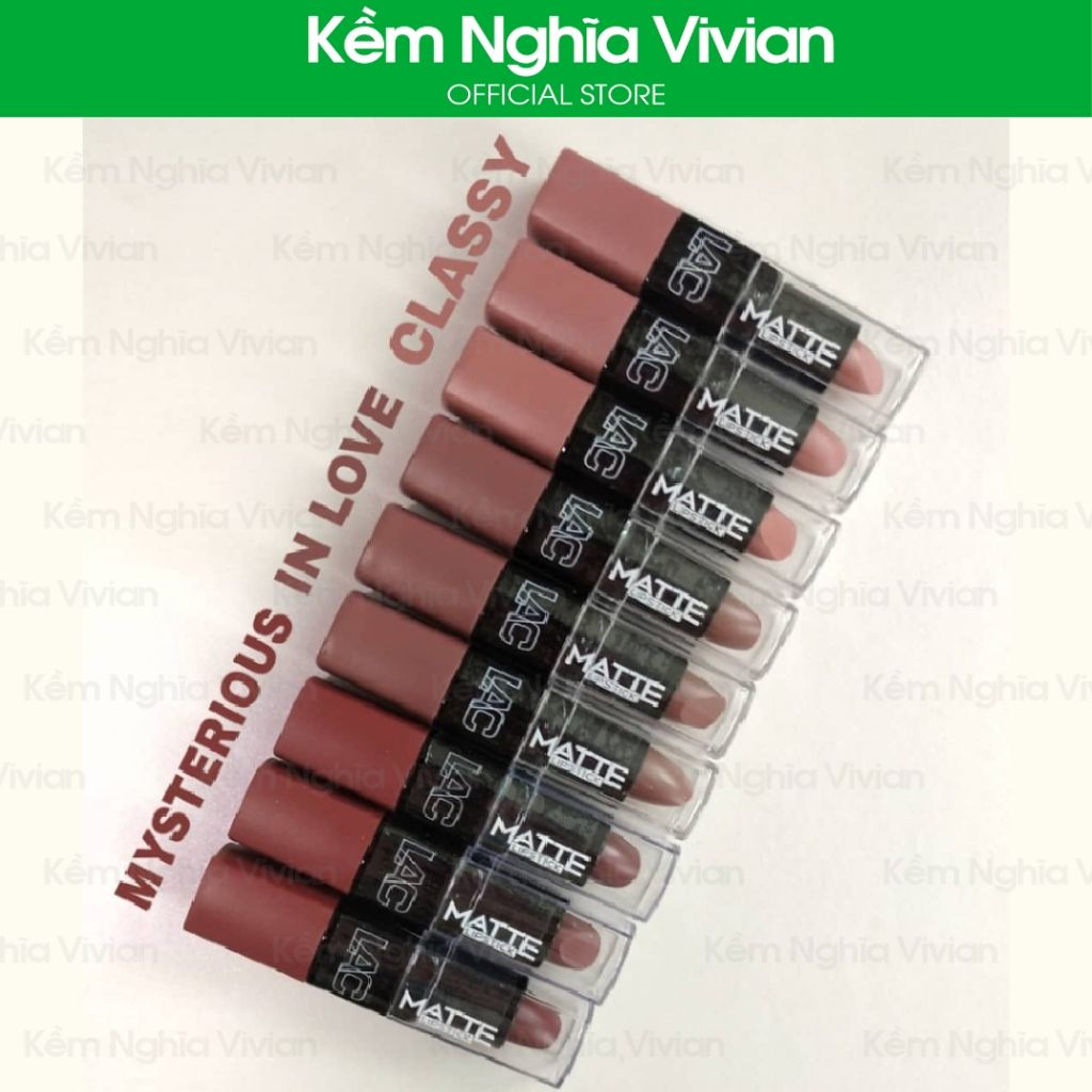  Son thỏi lì L.A Colors Matte Lipstick 