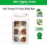  Set Trang Trí Vụn Giấy Bạc 