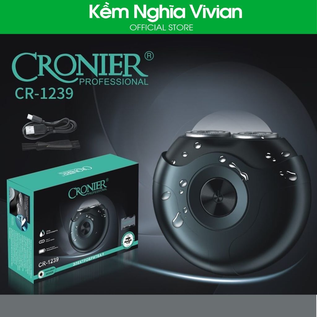  Máy Cạo Râu Cronier CR-1239 