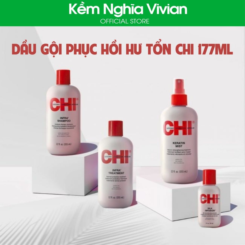  Dầu gội phục hồi tóc hư tổn CHI 177ml (MP9440) 