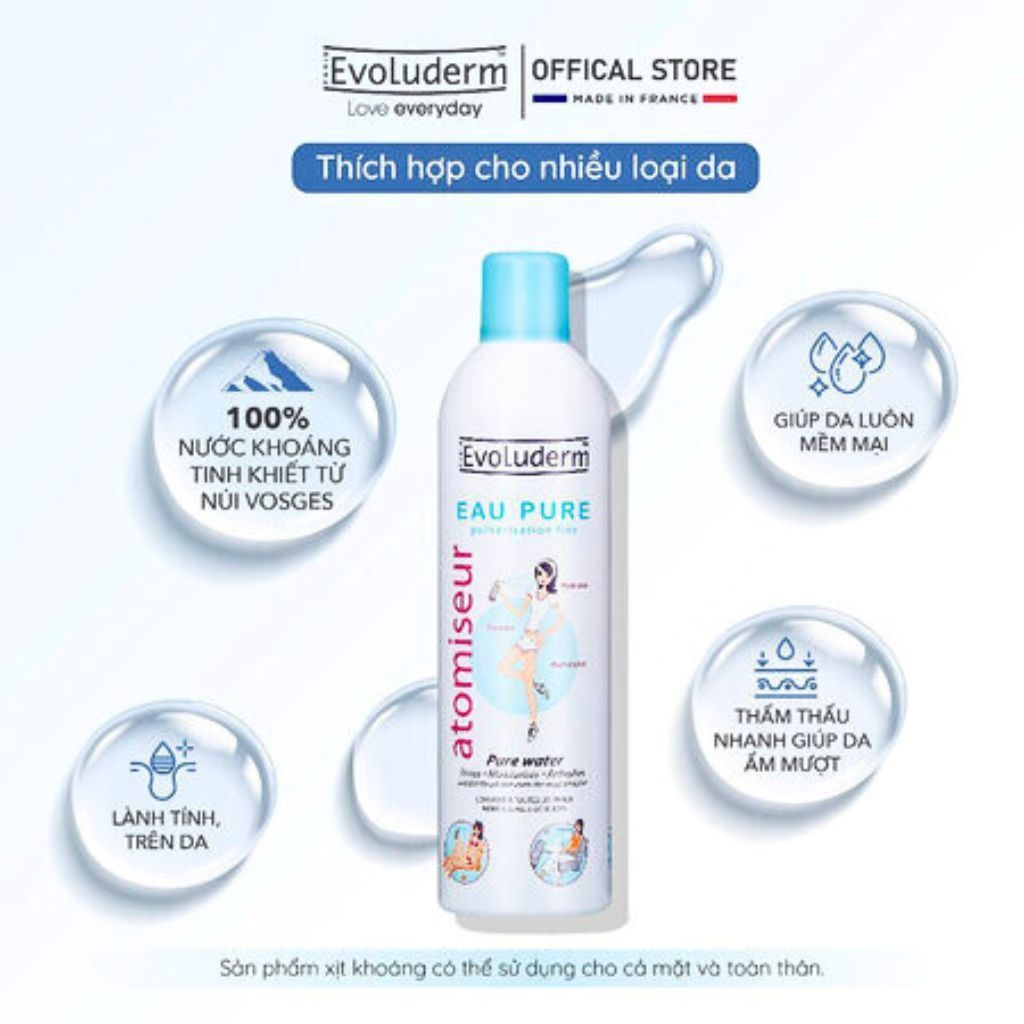  Xịt Khoáng Evoluderm 