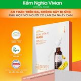  Mặt Nạ Serum x3 Dưỡng Trắng Mờ Thâm Neogen Real Vita C 22% 