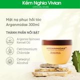  Kem ủ dưỡng ẩm phục hồi Arganmidas Instantly Repairing 300ml - Kem ủ phục hồi tóc hư tổn Keratin Arganmidas 300ml 
