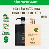  Sữa tắm nước hoa Armaf Club De Nuit 360ml 