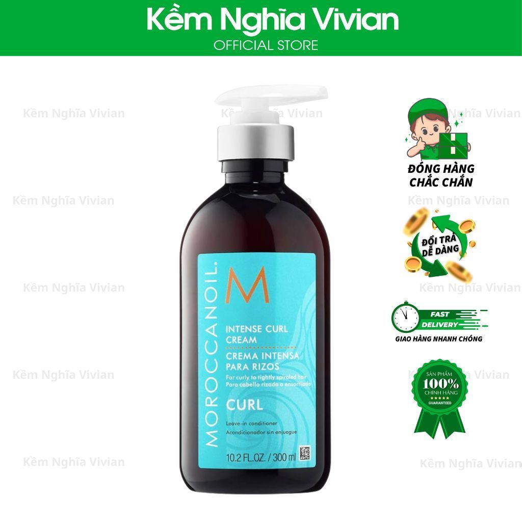  Kem tạo sóng xoăn Moroccanoil 300ml 