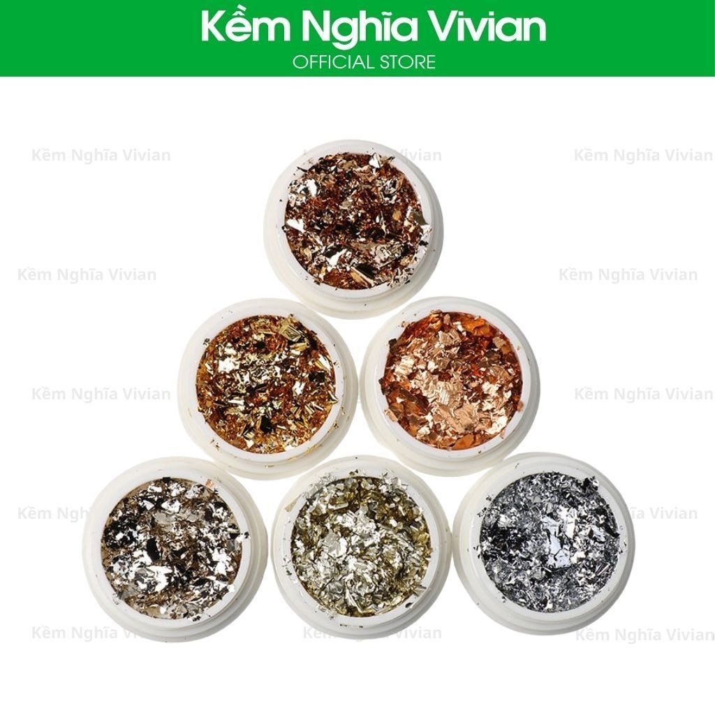  Set Trang Trí Vụn Giấy Bạc 