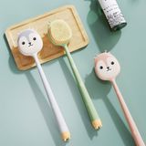  Bàn Chải Tắm Lưng Cán  Hình Thú Dễ Thương 