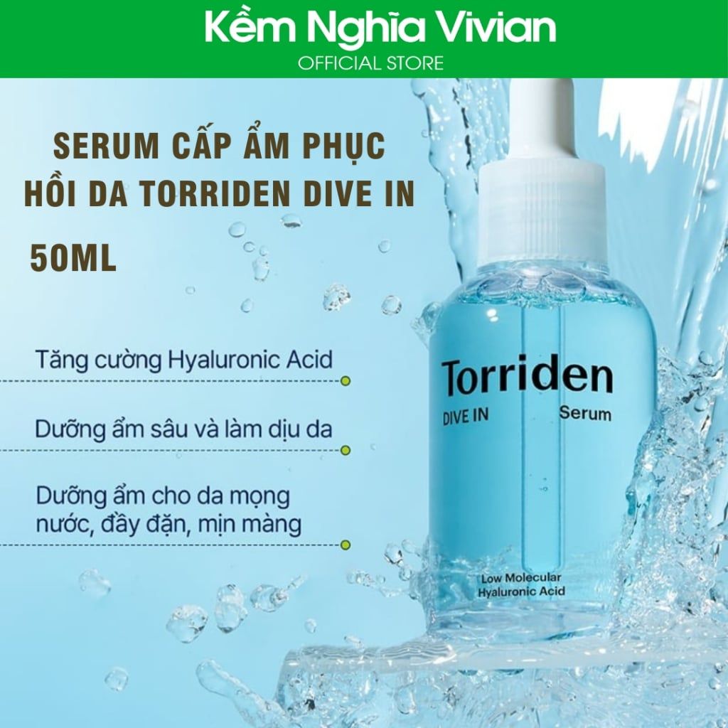  Serum cấp ẩm phục hồi da Torriden Dive In 50ml (MP9651) 
