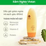  Dầu gội sạch gàu và giảm ngứa Arganmidas Clean Anti Dandruff 450ml 