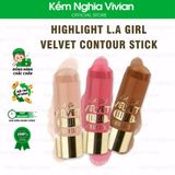  Tạo khối - Highlight L.A Girl Velvet Contour Stick 