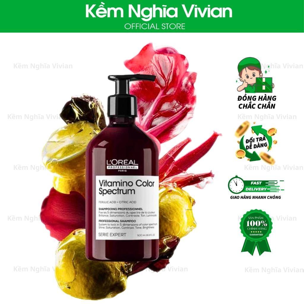  Dầu Gội Loreal Vitamino Color Spectrum 