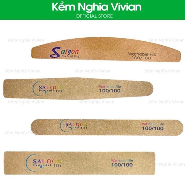  Dũa móng giả SG 100/100 nâu 