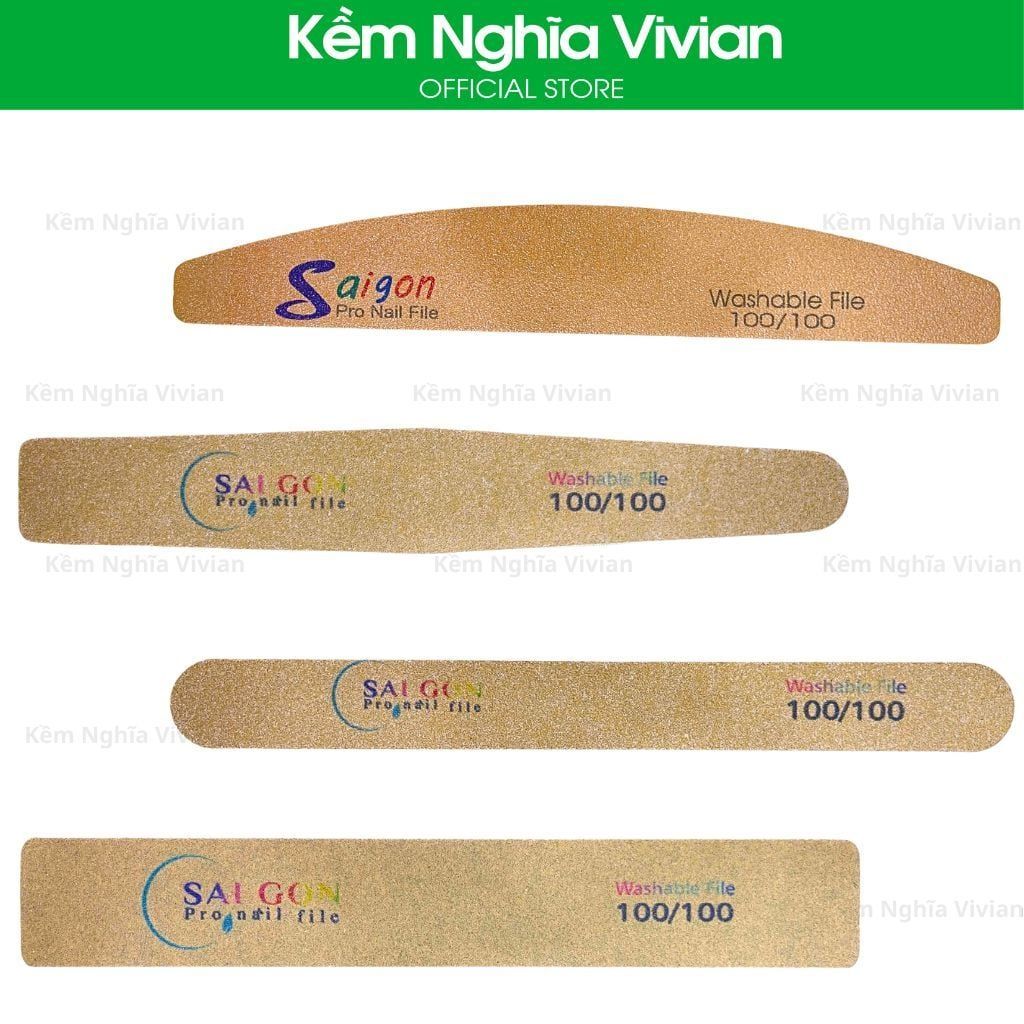  Dũa móng giả SG 100/100 nâu 