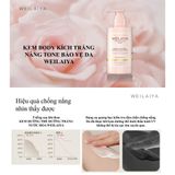  Kem Body Nâng Tông Hoa Hồng Weilaiya 200ml 