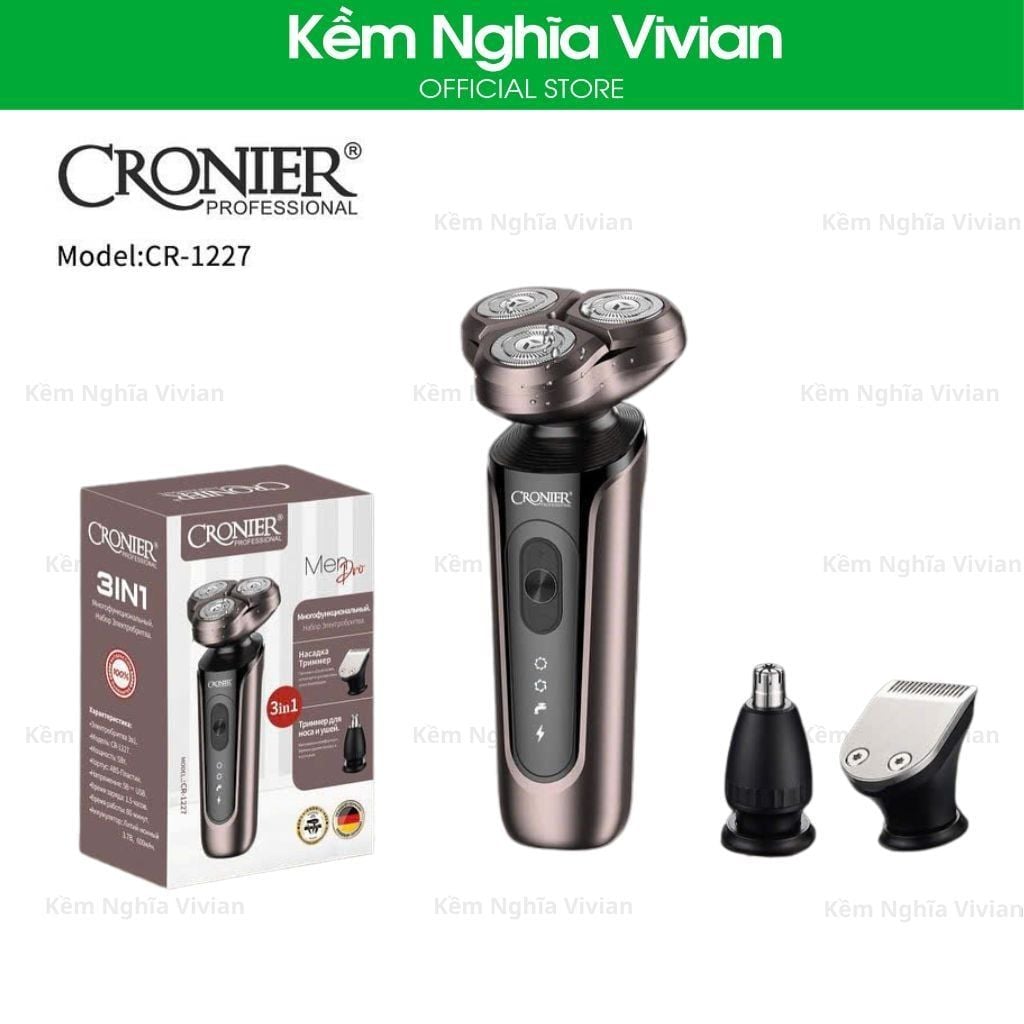 Máy Cạo Râu Cronier CR-1227 