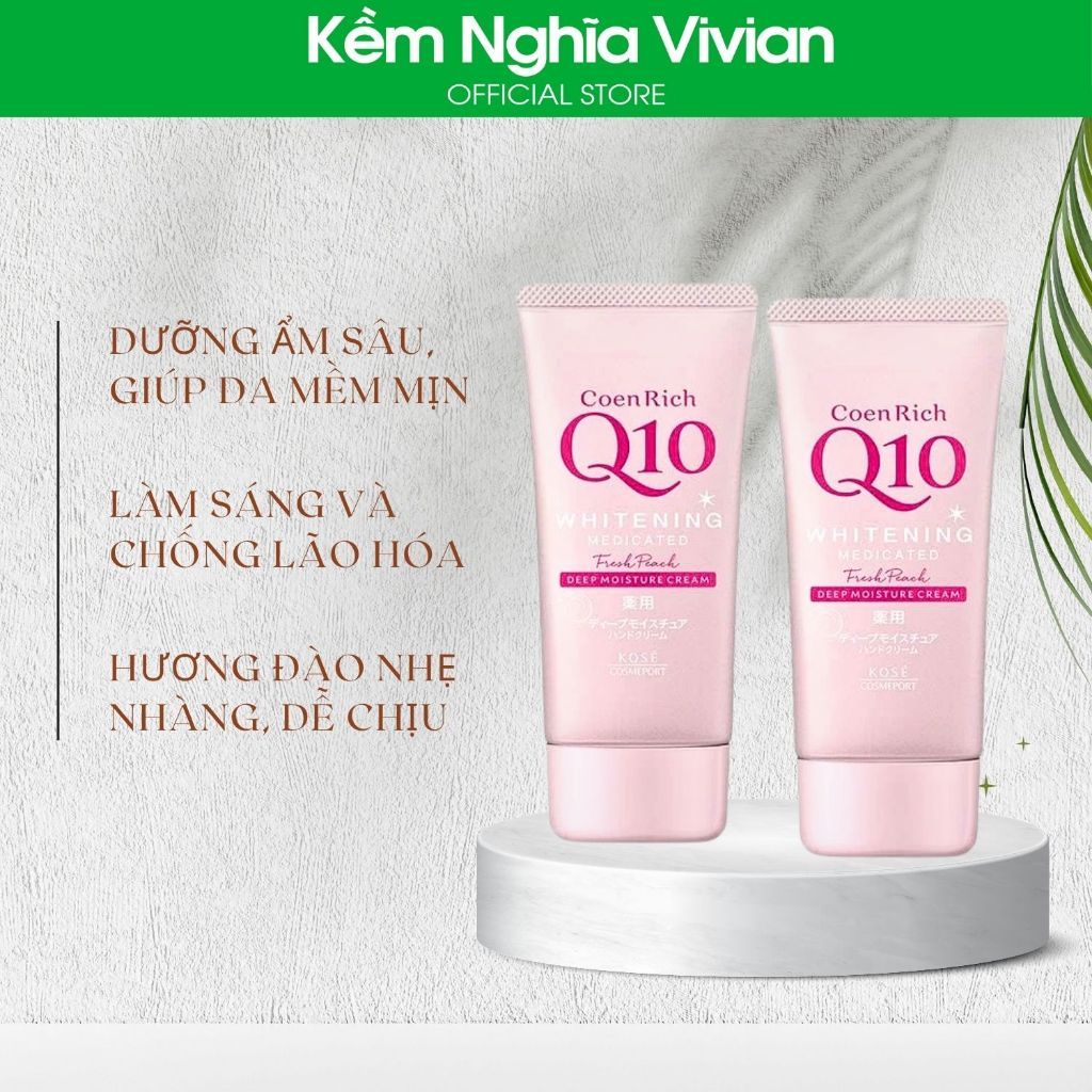  Kem Dưỡng Da Tay Kose Q10 80g 