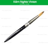  Cọ đắp bột nail cán đen 