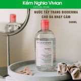  Nước tẩy trang Bioderma 500ml 