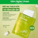  Mặt nạ Tơ Tằm cấp ẩm Cỏ Mềm 