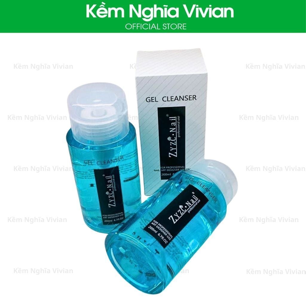  Nước chùi gel Yikeni 200ml 