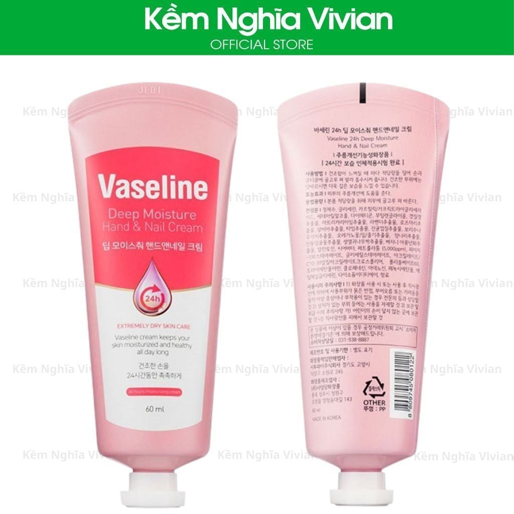  Kem Dưỡng Da & Móng Tay Vaseline 60ml 