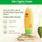  Dầu gội kiềm dầu tạo phồng Arganmidas Volume 450ml 