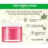  Toner Pad Rau Má Làm Dịu Và Phục Hồi Da Nhạy Cảm Neogen Dermalogy 