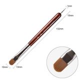  Cọ french nail cán nâu chấm bi BW-8, 10, 12, 14, 16 