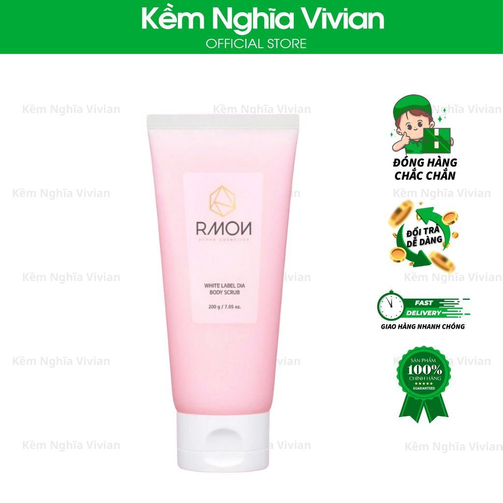 Tẩy Tế Bào Chết Body Muối Hồng RMON 200g/400g 