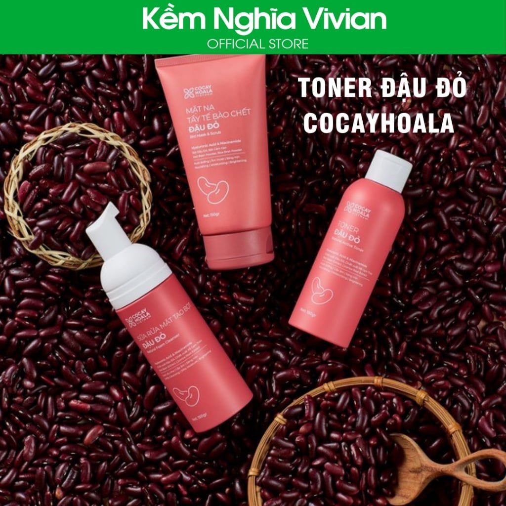 Toner dưỡng da đậu đỏ Cocayhoala 150g (MP9599) 
