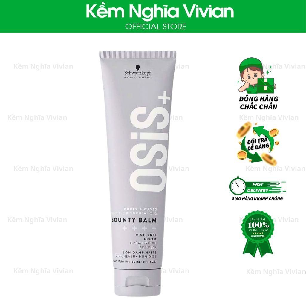  Gel Tạo Lọn Sóng Xoăn Osis+ Bounty Balm 150ml 