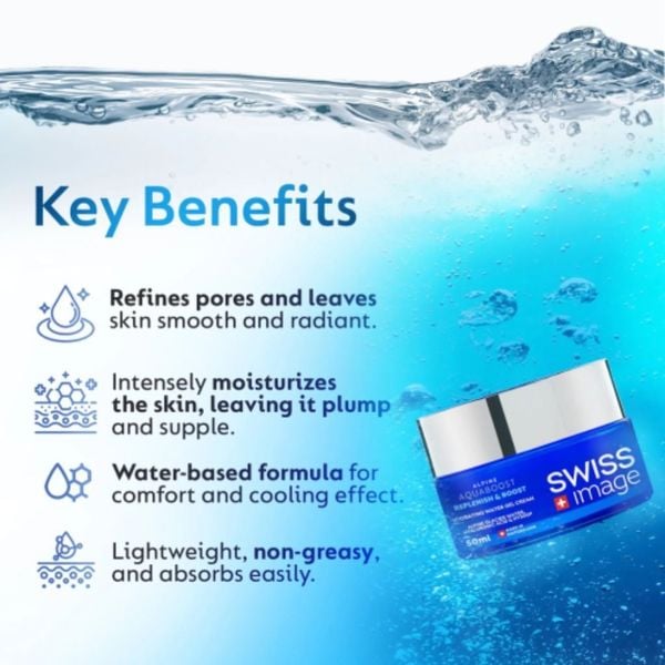  Kem dưỡng dạng gel cấp ẩm chuyên sâu Swiss Image 50ml 