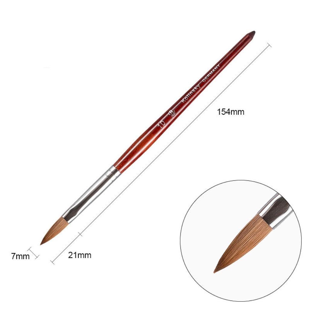  Cọ đắp bột nail BW-8, 10,12 