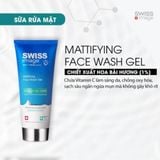  Gel rửa mặt dành cho da hỗn hợp & dầu mụn Swiss Image 200ml 