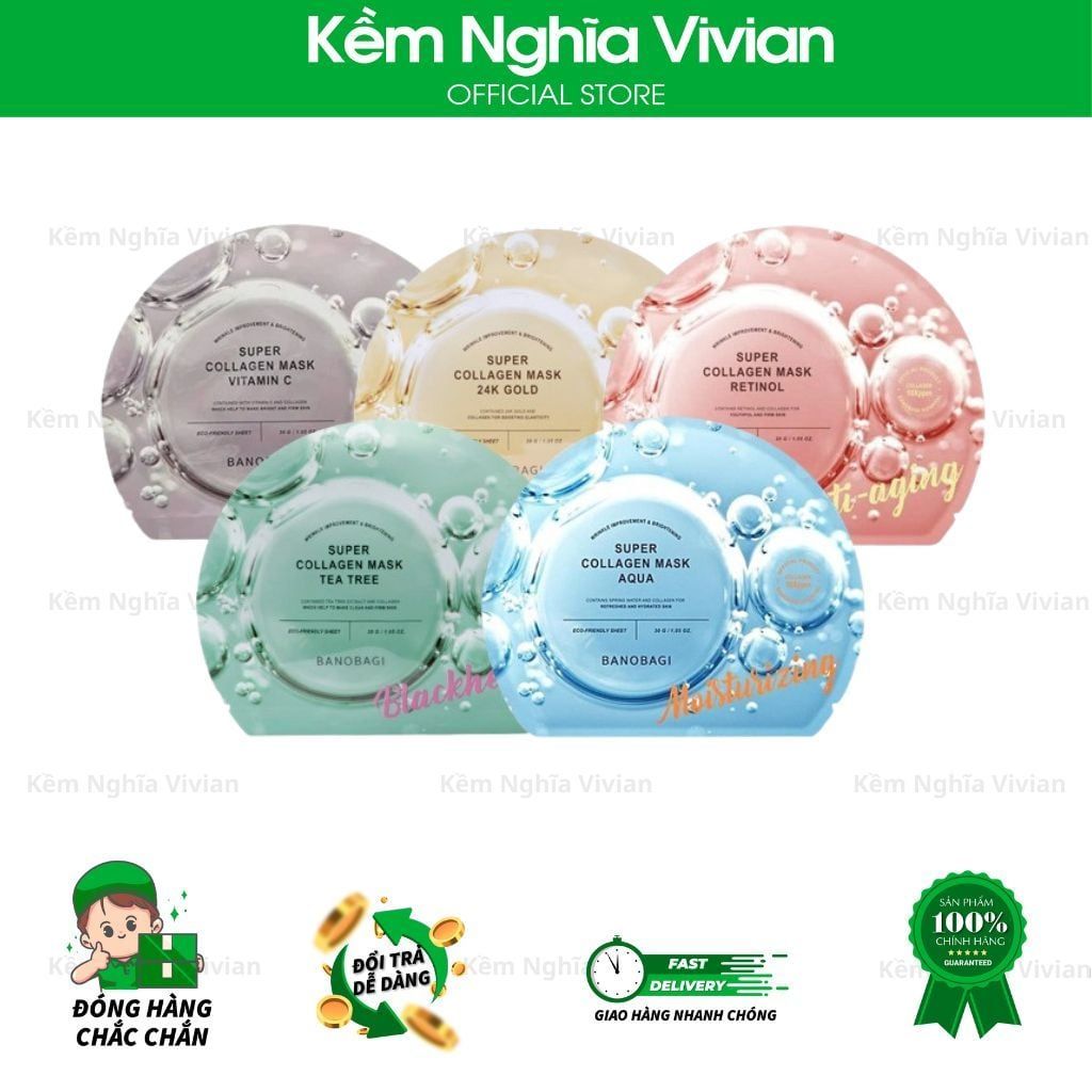  Mặt nạ HQ BNBG Super Collagen 