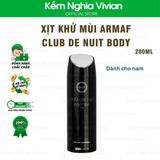  Xịt khử mùi Armaf Club De Nuit Body 