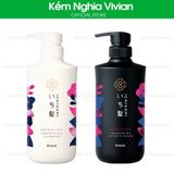  Dầu gội - dầu xả dưỡng tóc suôn mượt Kracie Ichikami 480ml 