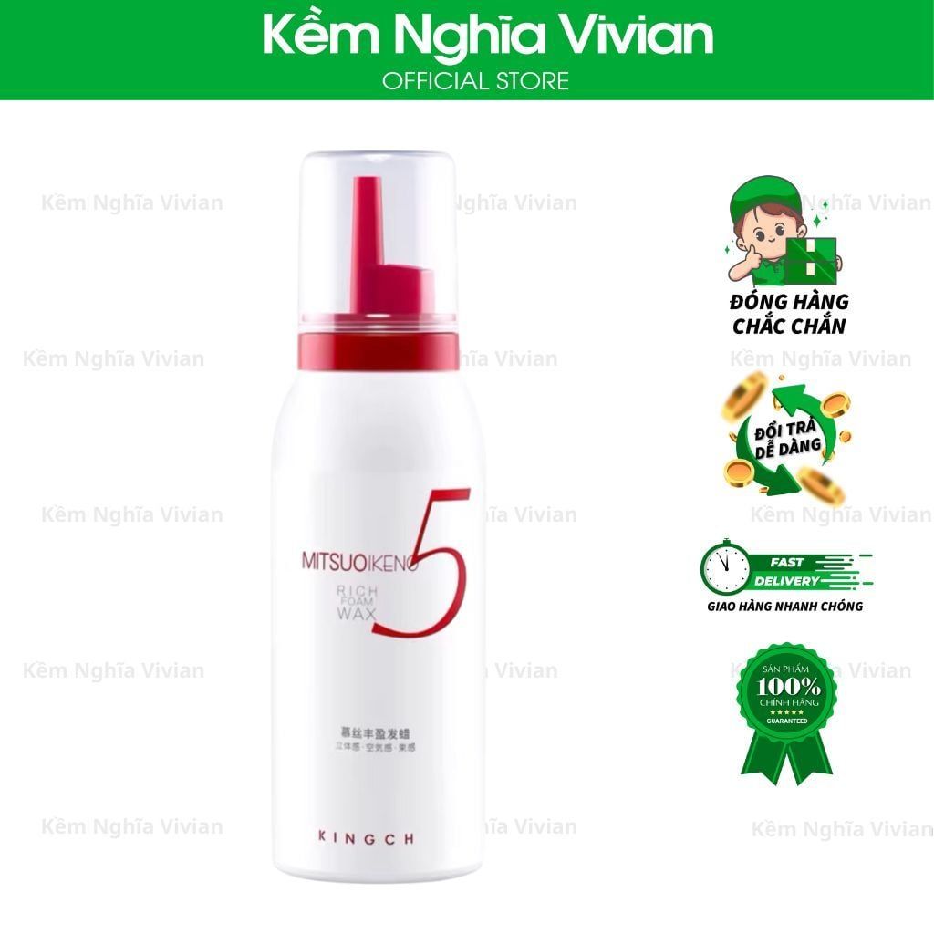  Mousse Làm Phồng Tóc KINGCH 200ml 